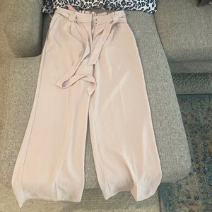 Express light blush pink slacks pants